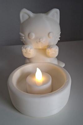 Chaton réchauffant