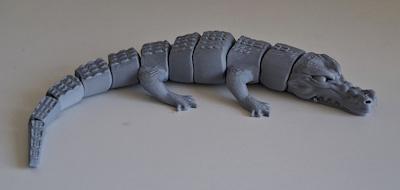 Crocodile articulé