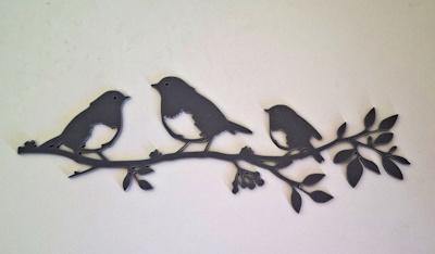 Oiseaux sur branche