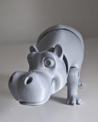 Hippopotame articulé