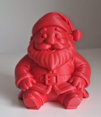 Père Noël assis