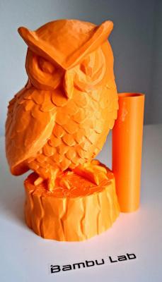 Hibou à stylo