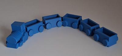 Petit train articulé